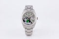 Custom Moissanite Rolex