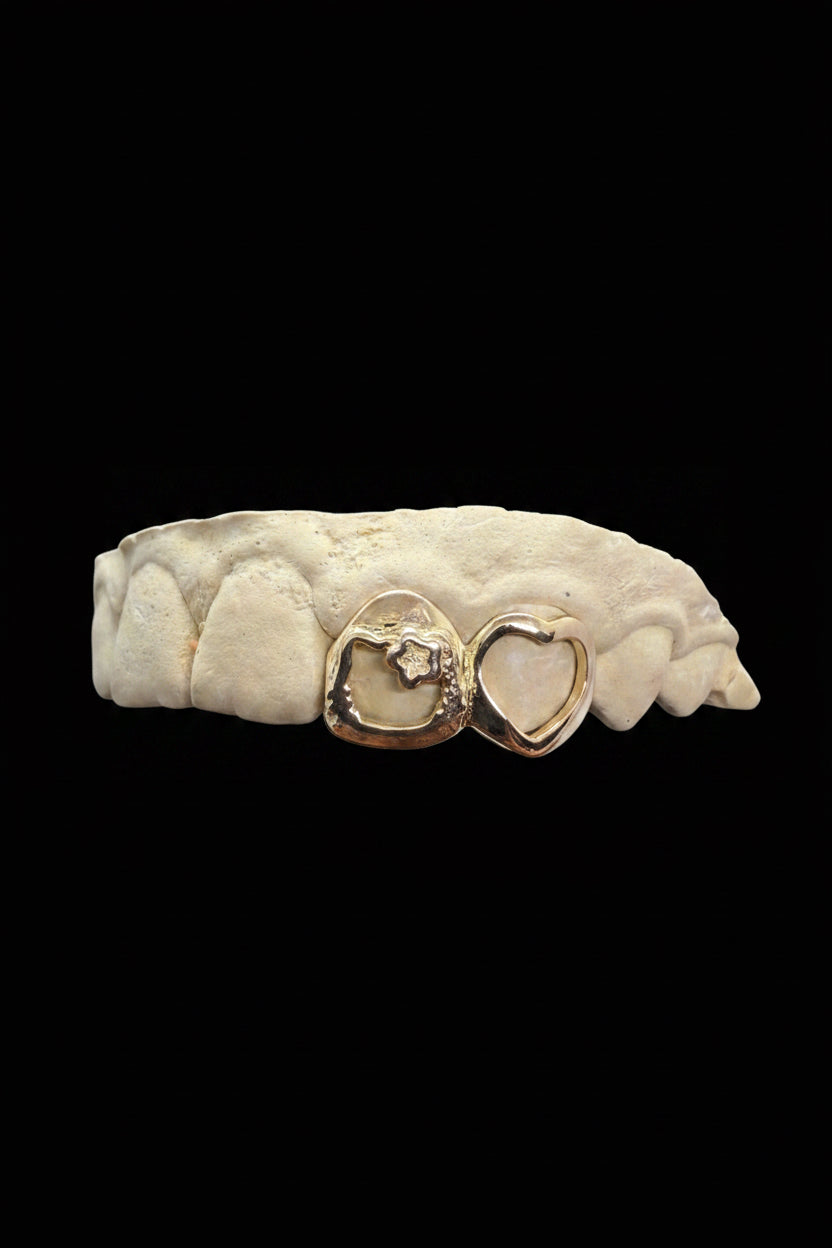 Kitty Heart Design Grillz