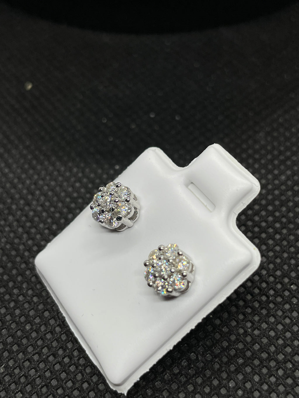 VVS Moissanite “Cluster” Earring Studs