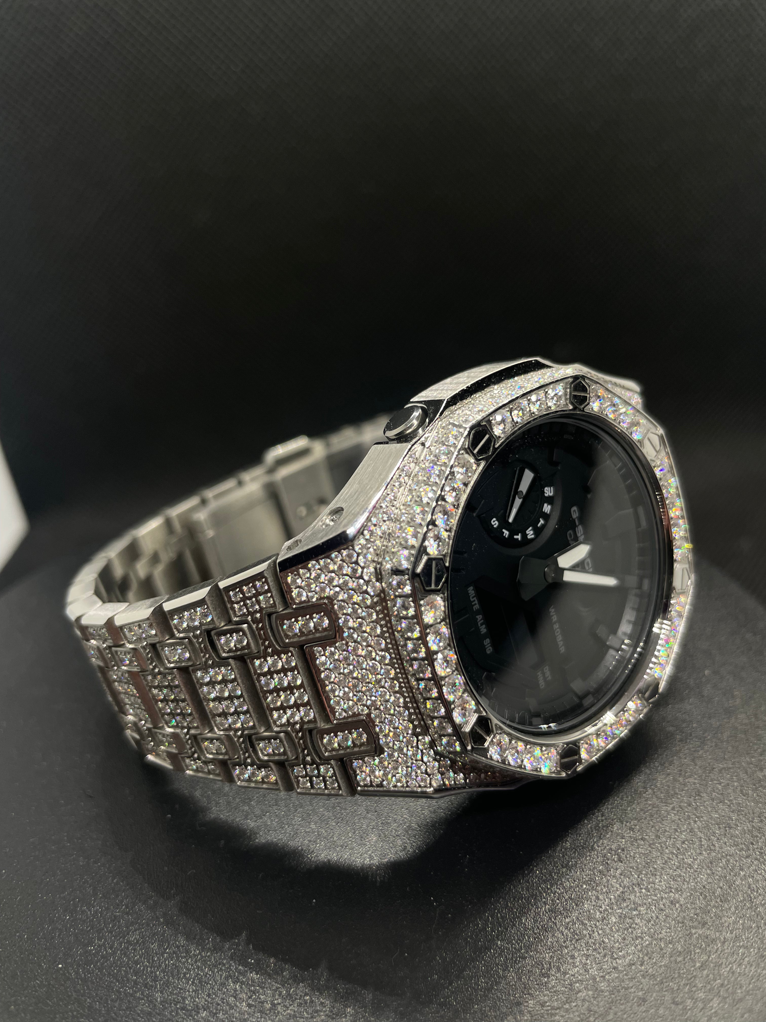 VVS MOISSANITE G-SHOCK GA2100